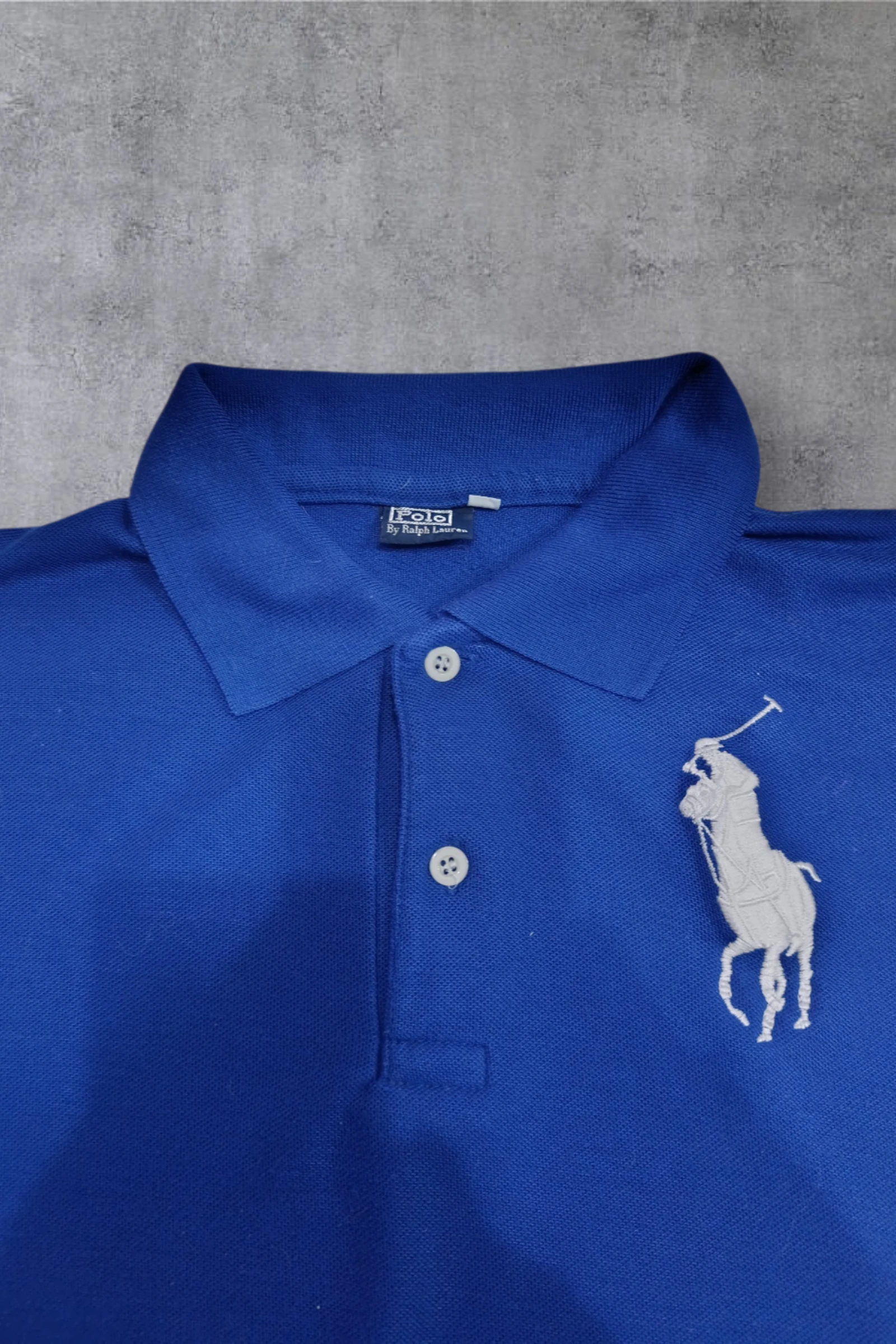 | Polo Ralph Lauren Homem | Cor Azul Marinho | Manga Curta | Logo Grande | Tamanho P | – photo 4